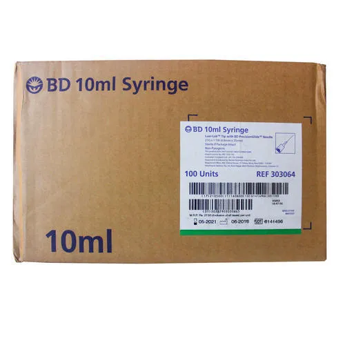 BD 10 ML Syringe Luer Lock 21G*1 inch