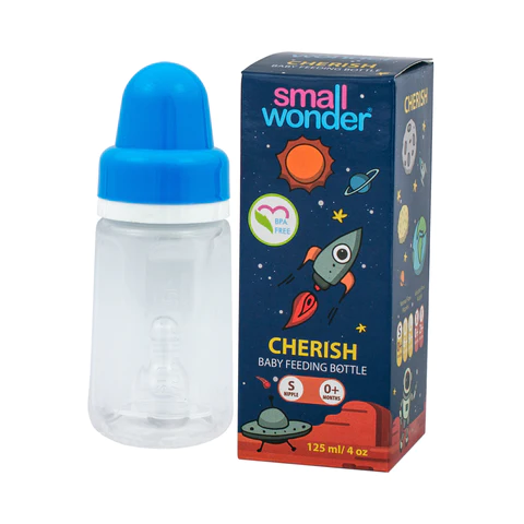 Small Wonder Feeding Bottle 125ml Cherish