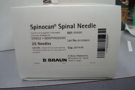 B-Braun Spinocan Spinal Needle