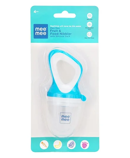 Mee Mee Fruit And Food Nibbler With Silicone Sack