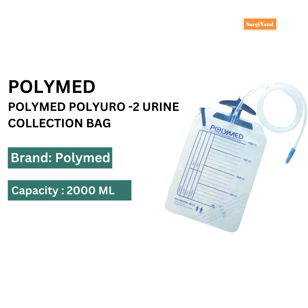  polyuro premium urin bag