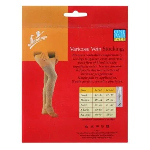 8% OFF on FLAMINGO Flamingo Varicose Vein Stockings Knee, Calf