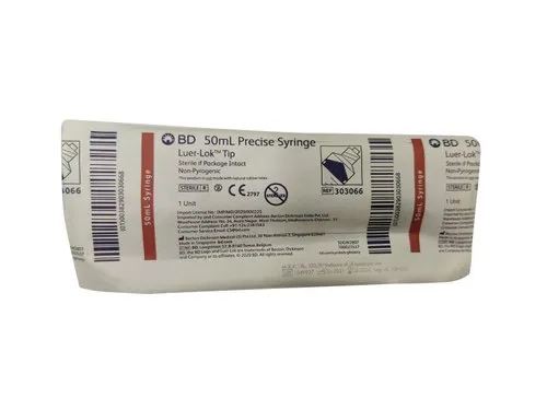 BD 50ml Syringe Luer Lok Tip - 60 Units Pack