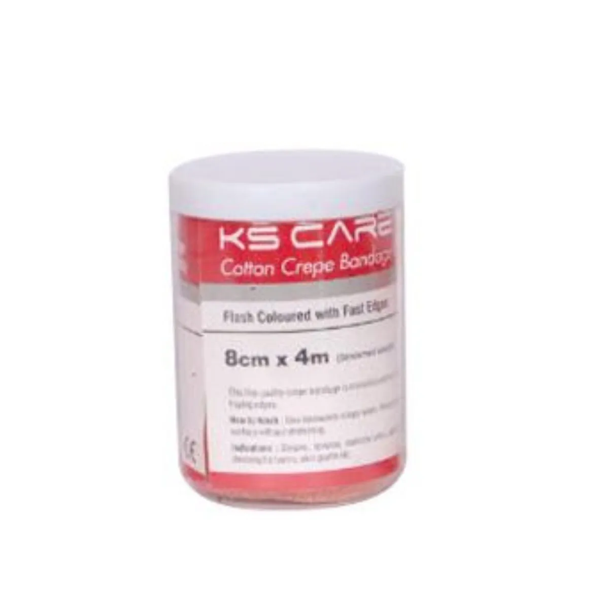 K. S. Care Cotton Crepe Bandage 8 cm x 4 mtr