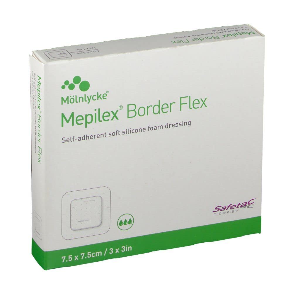 Mepilex Border Flex 7.5 X 7.5cm