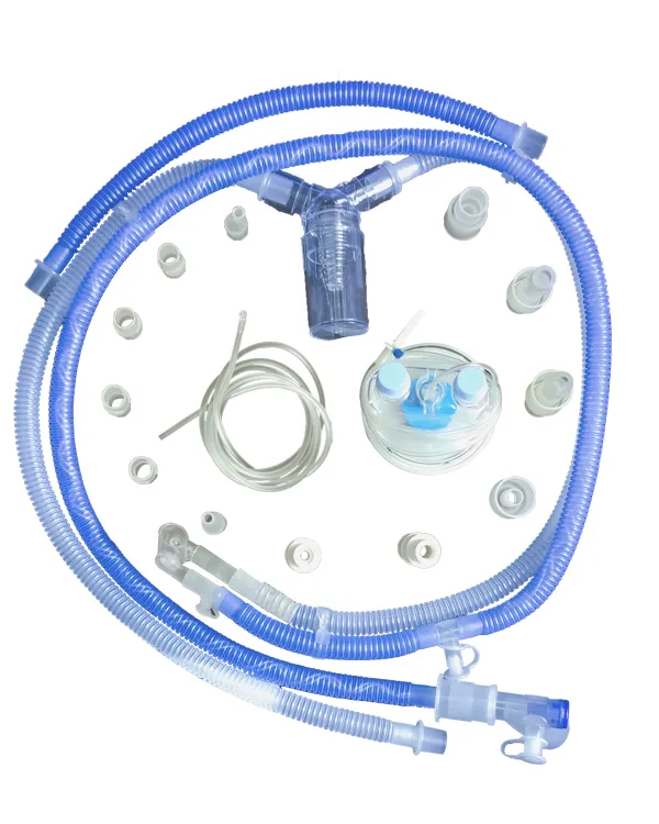 Infant/Neonatal Heater wire Breathing circuit for Ventilator with chamber and expiratory limb water trap