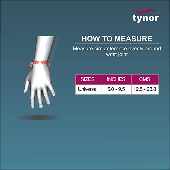 tynor wrist brace with thumb - universal