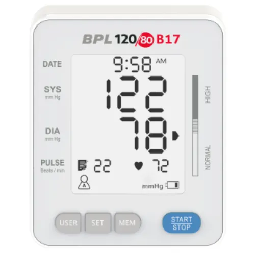 BPL 120/80 B17 Digital BP Monitor