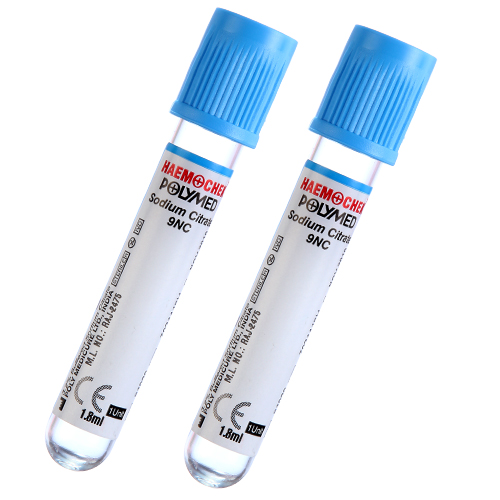 Polymed Haemochek Citrate Tubes (Double Wall)