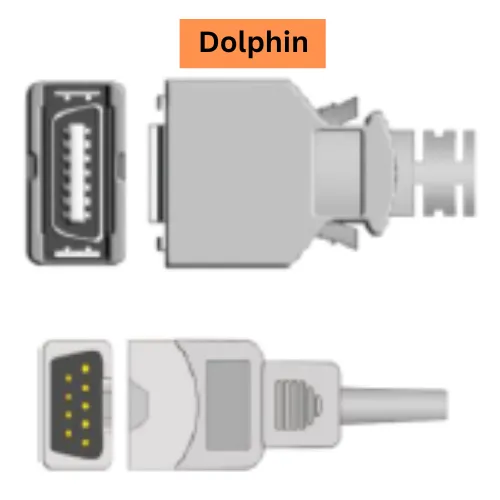 Spo2 sensor probe - Dolphin Monitors compatible -1 Mtr Cable