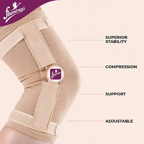 Buy Flamingo Gel Bi-Axle Hinged Knee Brace Sports, Pain Relief