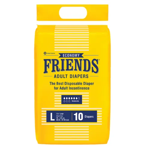 Friends Economy Adult Diapers Large