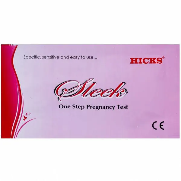 Hicks Pregnancy Test Card