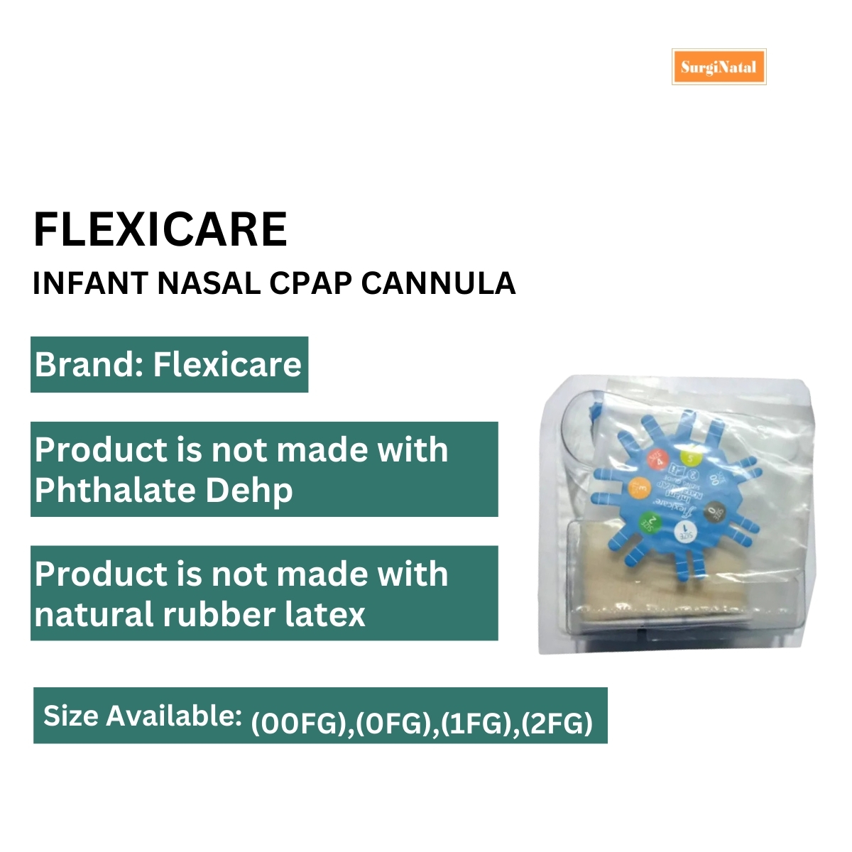 flexicare infant nasal cpap kit