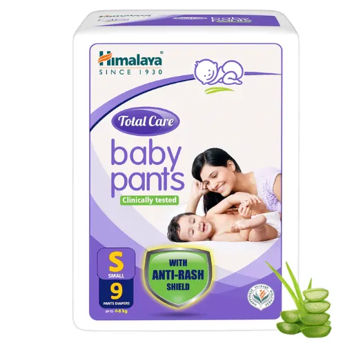 Himalaya Total Care Baby Pants Diapers Small (Up to 7 Kg) 80 Diapers