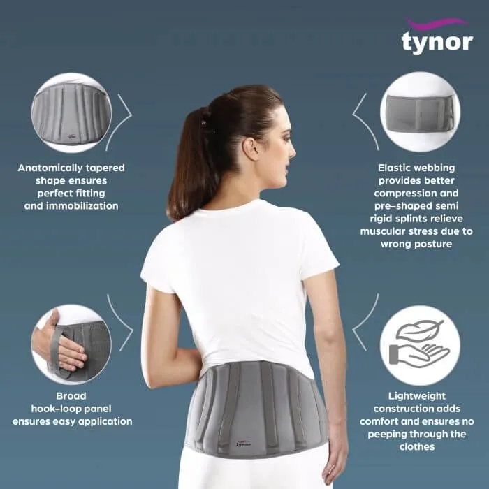 Buy original Tynor Contoured Lumbar Support Belt (XL) for Rs. 805.35