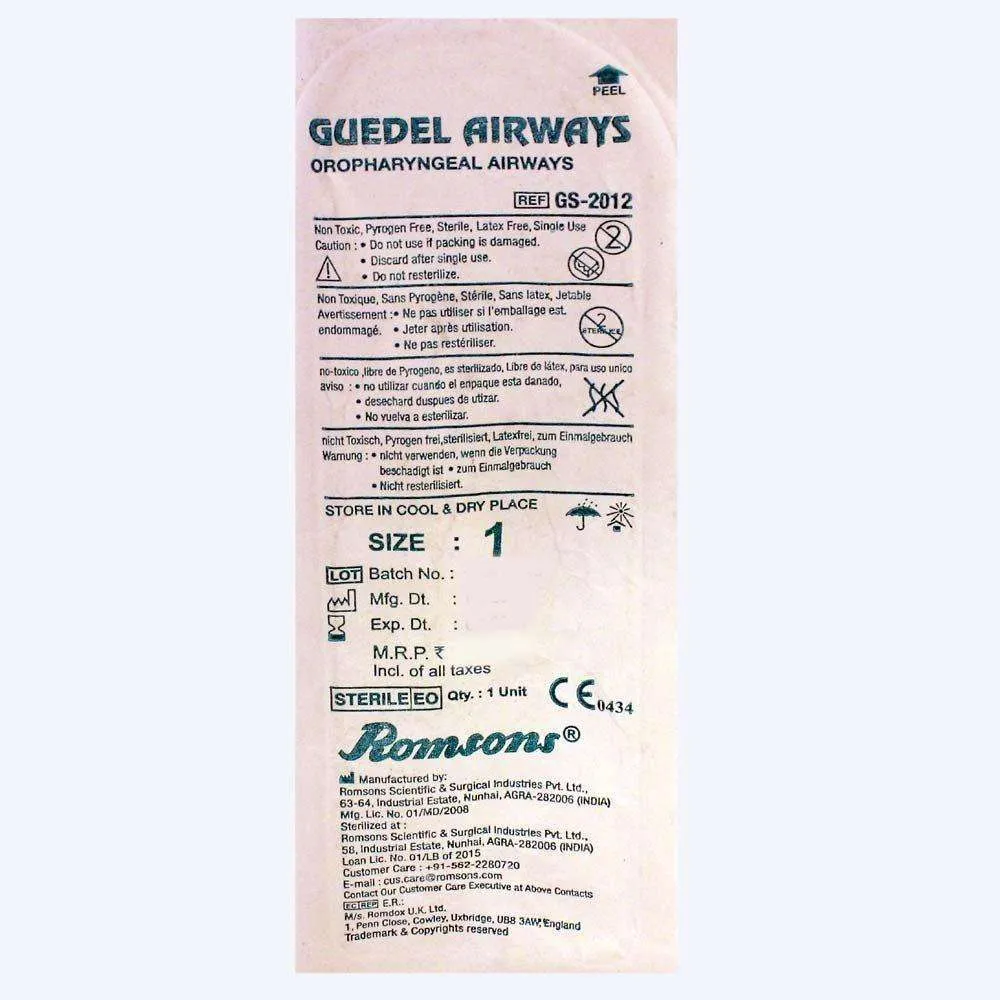 Romson Guedel Airway