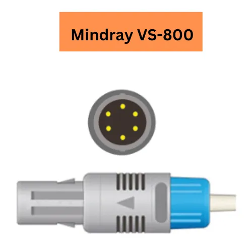 Spo2 sensor probe - Mindray VS-800 Monitors compatible -3Mtr Cable