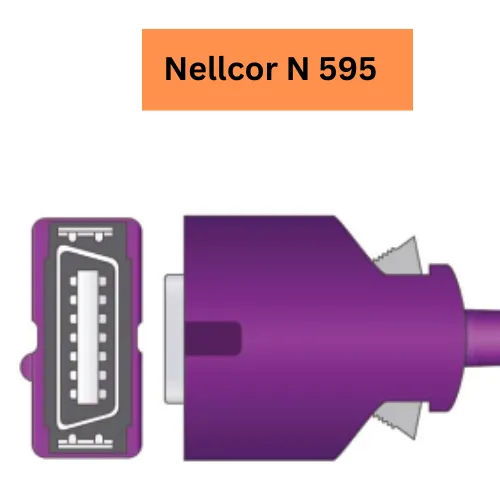 Spo2 sensor probe - Nellcor N 595 Monitors compatible -3Mtr Cable