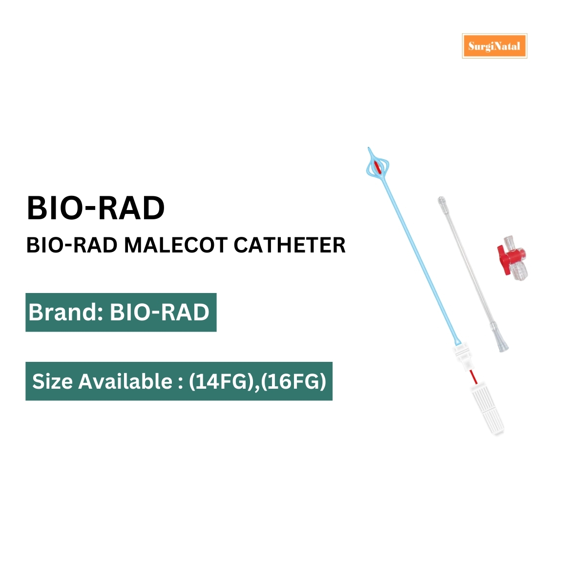 bio-rad malecot catheter