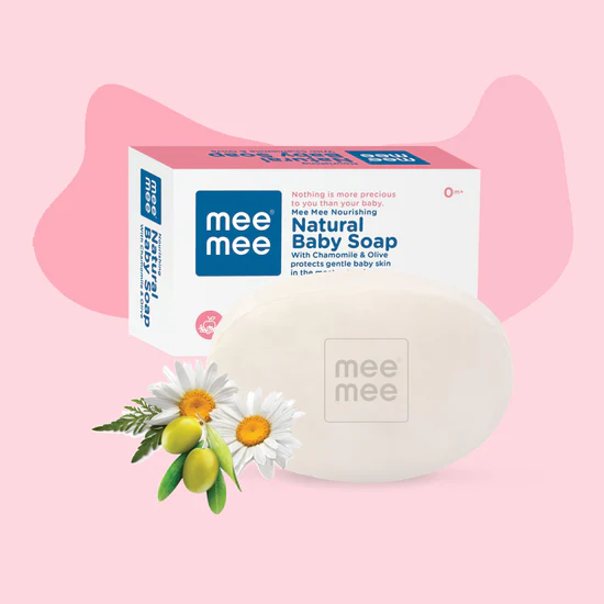 Mee Mee Natural Nourishing Baby Soap With Chamomile And Olive BABY SOAP 75gm