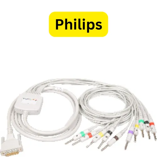 ECG-EKG Cable- Philips -10 leads Compatible