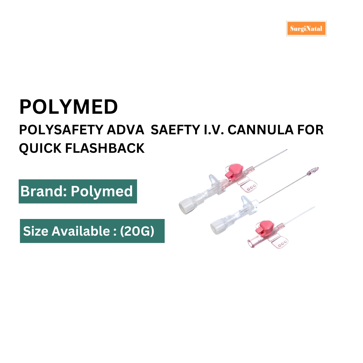  cannula with adva needle technology