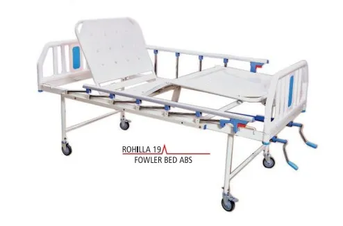 fowler position bed-deluxe with abs panels & collapsible railing 78”x36”x24”