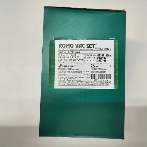 Romson Romo Vac set (Wound Closure Suction Set) - 14FG