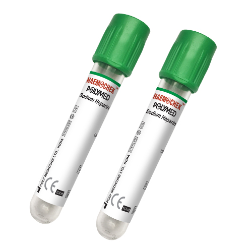 polymed haemochek heparin tube (100 unit)