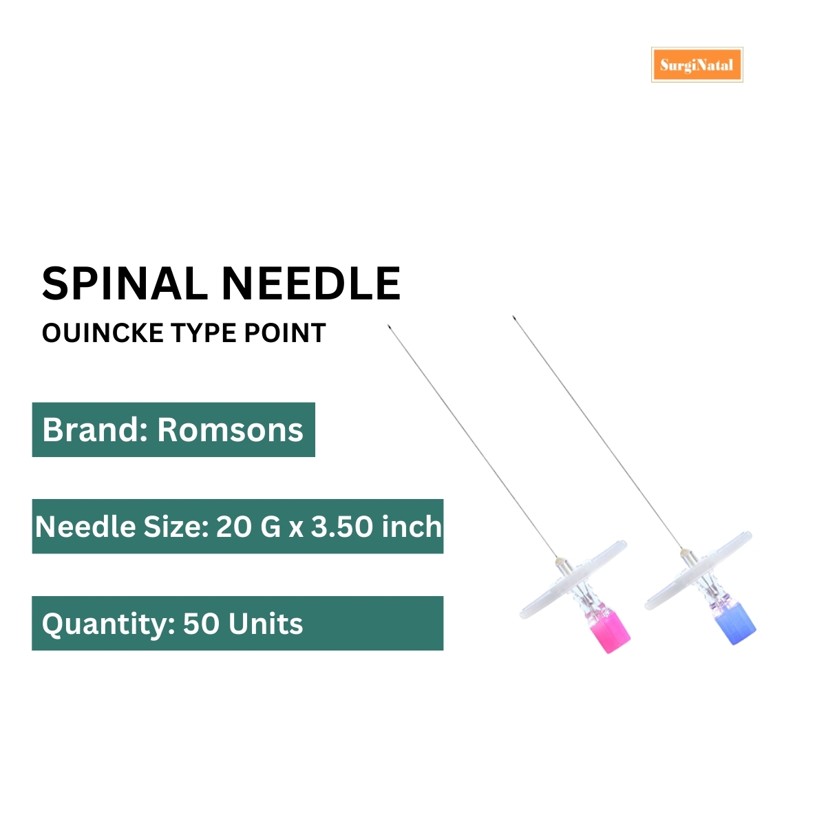 romsons spinal needle