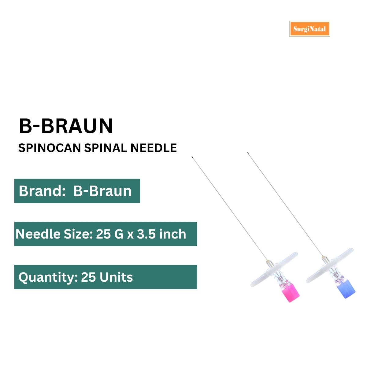  b braun spinocan spinal needle