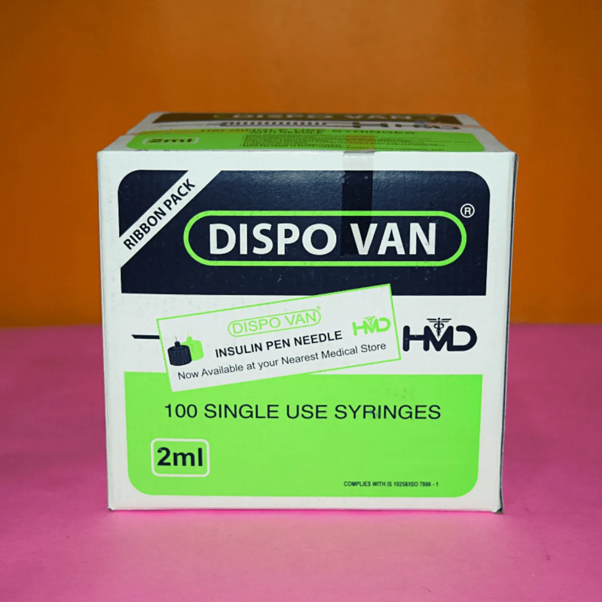 Dispo Van Syringe 2ml - 100 Units Pack