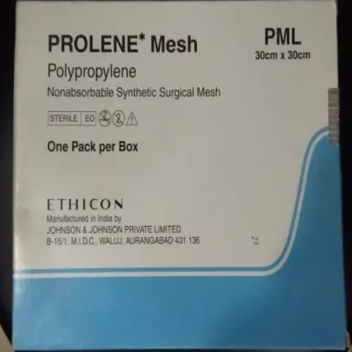 Ethicon Polypropylene Non Absorbable Synthetic Mesh 30cm*30cm