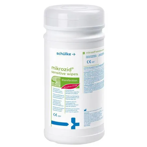 schulke mikrozid hp wipes (160 wipes in a canister)