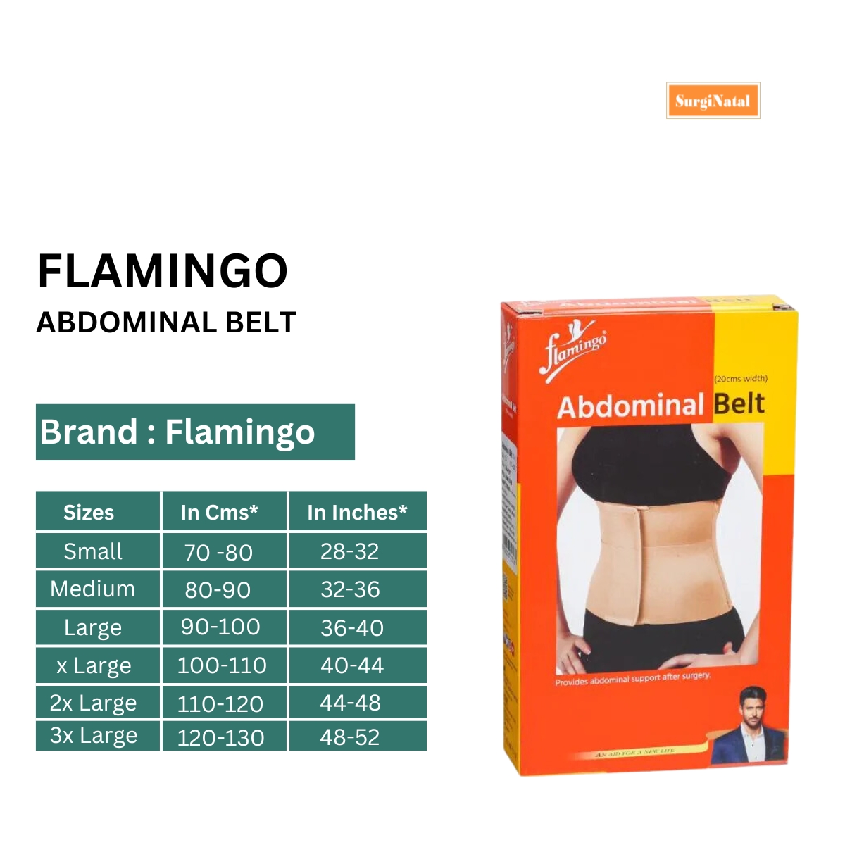 flamingo abdominal belt