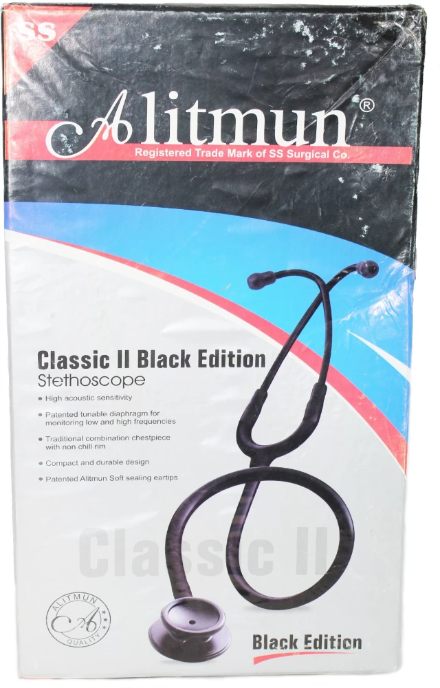 Alitmun Classic II Stethoscope (Black Edition)