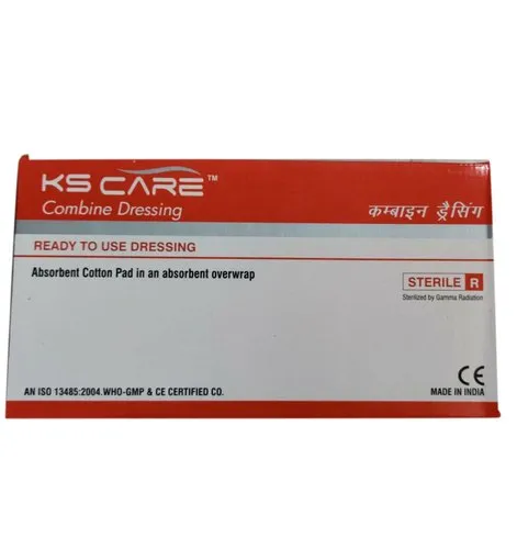 KS Care Sterile Combine Dressing 10cm x 10cm