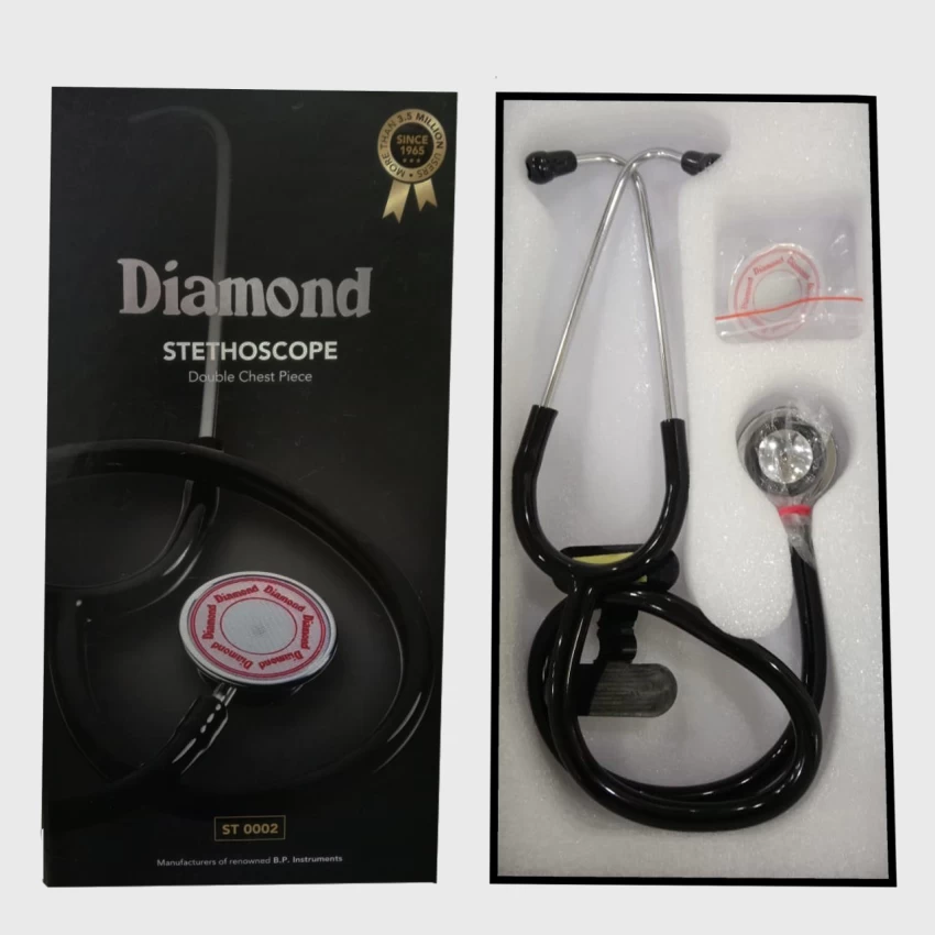 Diamond Stethoscope Double Chest Piece