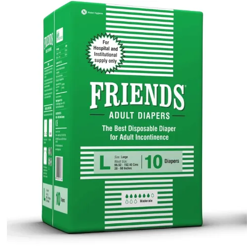 Friends Adult Diapers Large -HOSPITAL