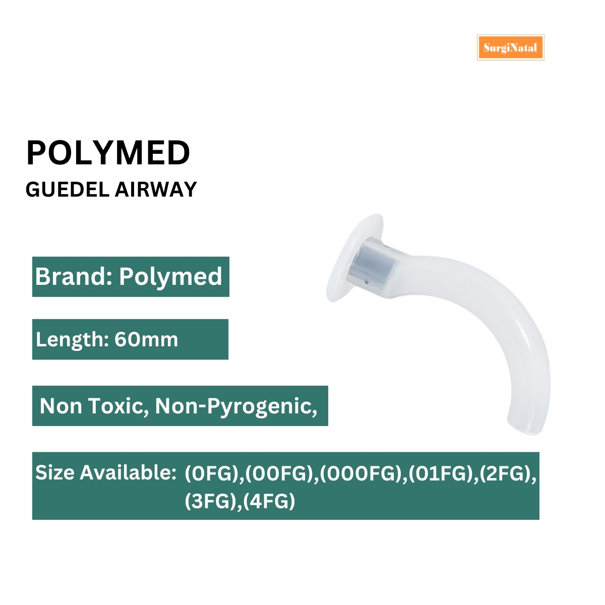 polymed guedel airway