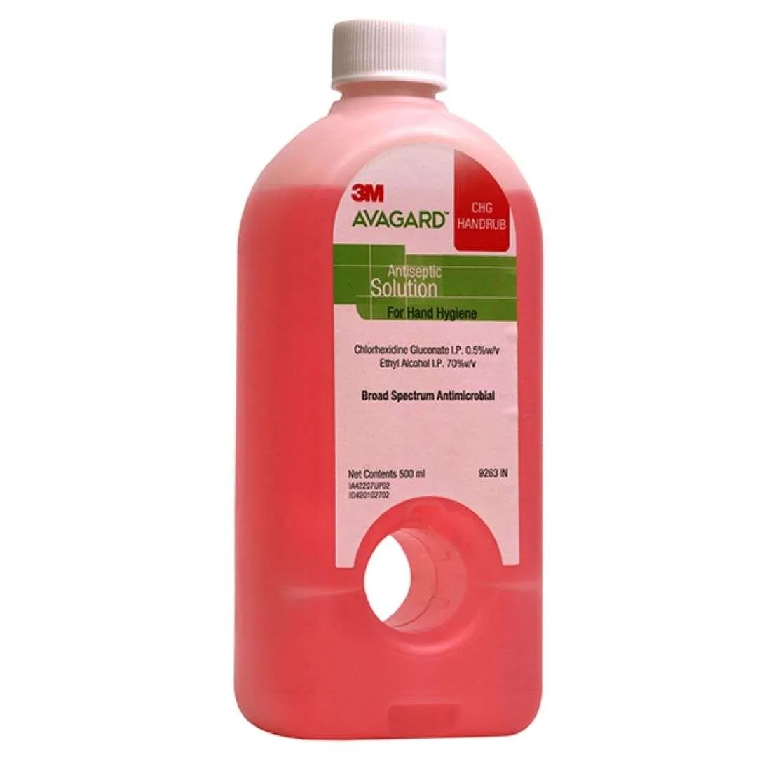 3M Avagard Handrub Hand Sanitizer 500ml (Pink)