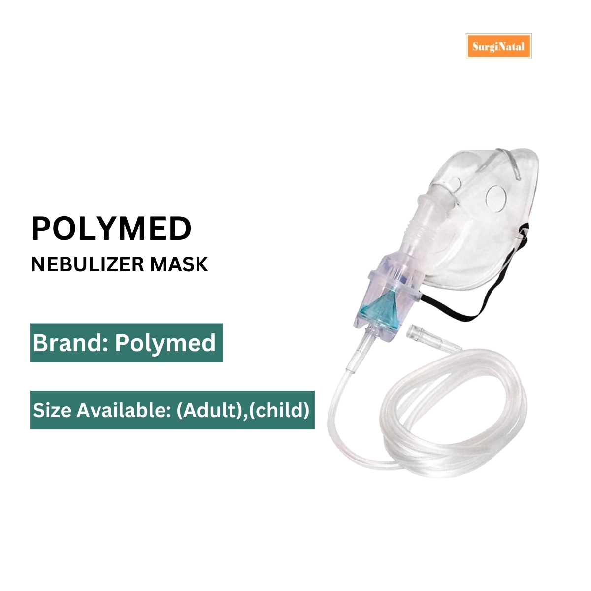  pediatric nebulizer mask