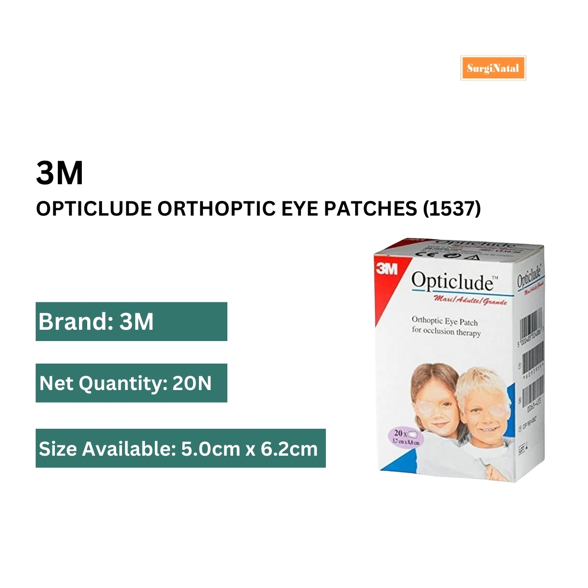  orthoptic eye patch 