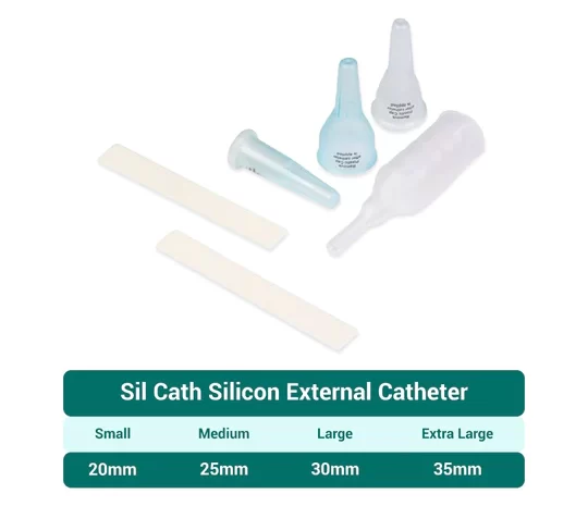 Silicone Male Catheter - Romsons