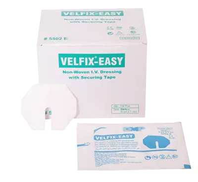 Datt Medi Velfix -Easy Non-woven sterile IV dressing 7 cm x 9 cm