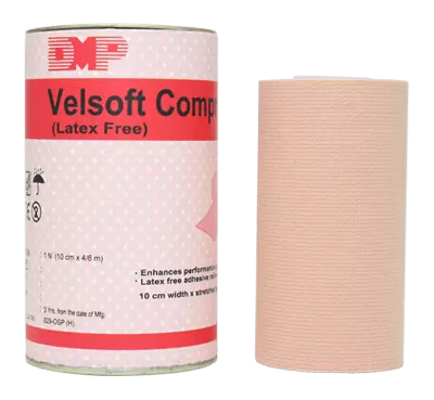 Datt Medi Velsoft Compression Tape 10cm x 4/6m