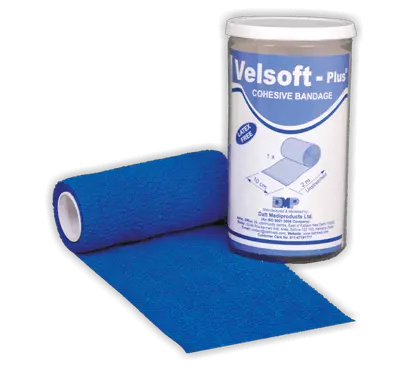 Datt Medi Velsoft Plus Cohesive Compression Bandage 10 cm x 2 m